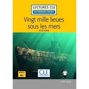 Francouzský jazyk 20 000 lieues sous les mers - Livre + audio online (JULES VERNE)(Brožovaná)