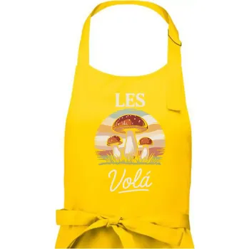 Kuchyňská zástěra Les volá - Dámská zástěra na vaření - Univerzální velikost ( Žlutá )