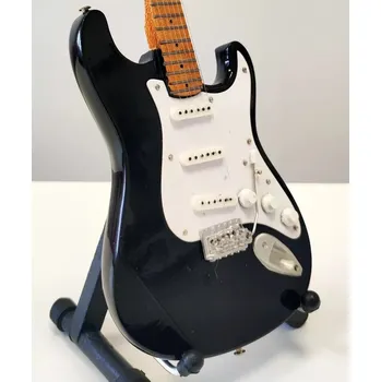 Elektrická kytara Miniatura kytary Music Legends PPT-MK012 Eric Clapton Fender Stratocaster Blackie