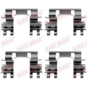 Přislušenství brzdového systému Sada příslušenství, obložení kotoučové brzdy OJD Quick Brake 109-1087