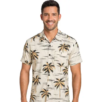 Pánská košile Letní pánská košile palmy Velikost: M