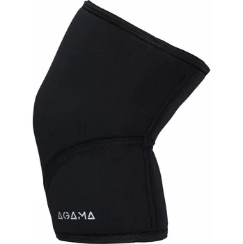 Opasek na cvičení Nákolenky pro vzpěrače Agama 5 mm - M černá