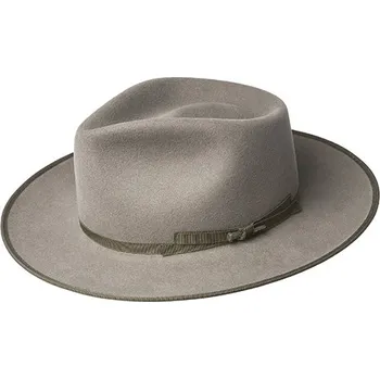 Klobouk Bailey Vlněný klobouk Bailey® Colver – Elite Finish, obšitá krempa, GREIGE Velikost: 57 cm (M)