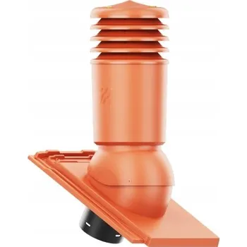 Vrták Větrací komín IZOLOVANÝ HiVent fi125 KORAMIC OREA 9 ČERVENÁ