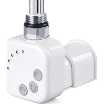 Topná tyč OLSEN SPA - Topná tyč BURGH s termostatem a časovačem - Barva topné tyče - Bílá, Typ připojení - Podomítkové, Výkon topné tyče - 600 W RDOHT160006