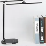 B2B Partner Stolní LED lampa VOLTIA s bezdrátovou nabíječkou a USB