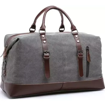 Canvasio cestovní plátěná taška Beloun Šedá 45L