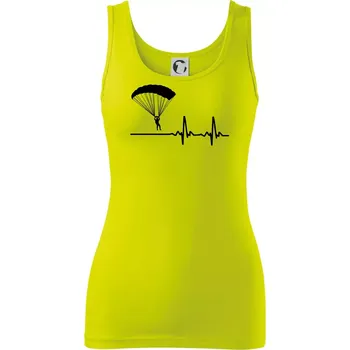 Paragliding EKG - Dámské tílko - S ( Limetková )