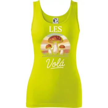 Dámské tričko Les volá - Dámské tílko - M ( Limetková )