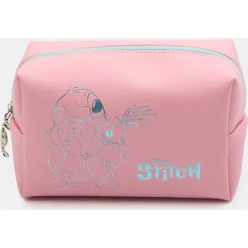 Kosmetická taška Sinsay - Kosmetická taška s potiskem Stitch - pastelová růžová - 006EW-03X - 006EW-03X-ONE