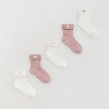 Dětská móda Reserved - Ponožky 5 ks - krémová - 674GJ-01X - 674GJ-01X-K13