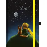 Denní diář 2026 A5 Art Malý princ s gumičkou