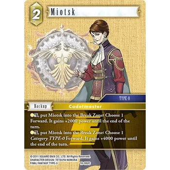 Sběratelská karetní hra Miotsk 10-082C - Opus X Typ karty: Standard