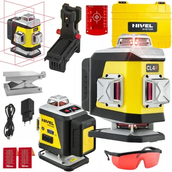 Měřící laser Křížový laser Nivel System CL4R, dosah 30 m