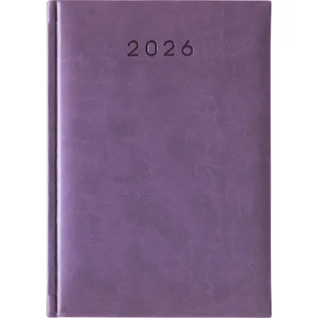 Diář Knižkový kalendář 2026 B5 Scriba fialový