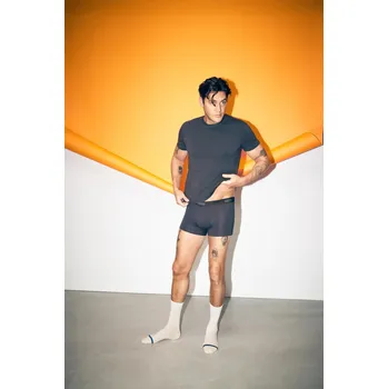 Boxerky sloggi SLG Base O-Neck - BLACK - SLOGGI BLACK - SLOGGI S