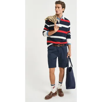 Pánské kraťasy ŠORTKY GANT REG SUNFADED CHINO SHORTS EVENING BLUE