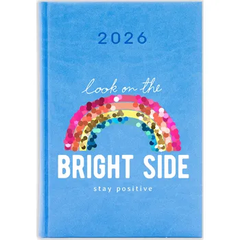 Kalendář Knižkový kalendář 2026 A5 FunnyCase modrý