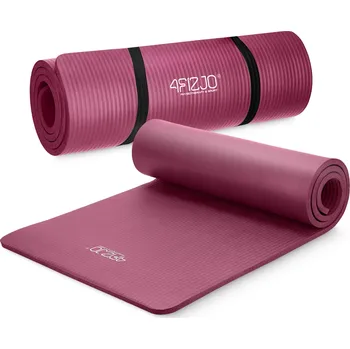 podložka na cvičení Podložka na cvičení YOGA MAT NBR 1,5 cm 180 × 60 × 1 cm vínová