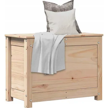 Úložný box Úložný box / Truhla, 110x50x45,5 cm, masivní dřevo