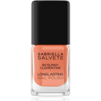 Lak na nehty Gabriella Salvete Longlasting Enamel dlouhotrvající lak na nehty s vysokým leskem odstín 84 Sunny Clementine 11 ml