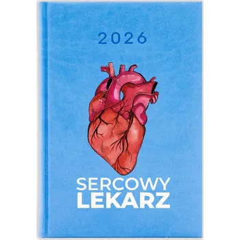 Kalendář Knižkový kalendář 2026 A5 FunnyCase modrý