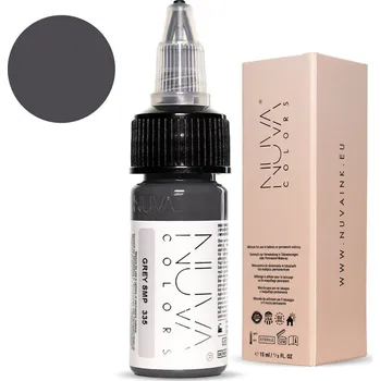 Tetovací barva Nuva Colors - 335 Grey 15ml