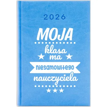 Kalendář Knižkový kalendář 2026 A5 FunnyCase modrý