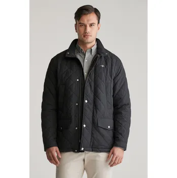 BUNDA GANT QUILTED WINDCHEATER MID JACKET BLACK
