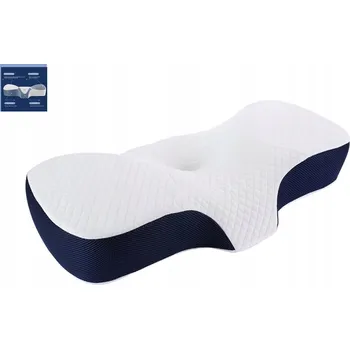 Polštář PAMĚŤOVÁ PĚNA POLŠTÁŘ - TVAR MOTÝLA, PODPORA PÁTEŘE, PRO LEPŠÍ SPÁNEK