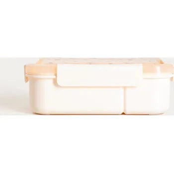 Svačinový box Obědový box SPACEKID krémový 749629