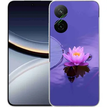 Pouzdro na mobilní telefon Gelový kryt mmCase na Xiaomi Poco F7 5G - květ na hladině