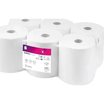 Papírový ručník Wepa Professional ručníky papírové v roli 2-vrstvé bílé 150 m, pr.19cm, celulóza WEPA