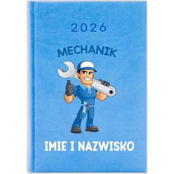 Kalendář Knižkový kalendář 2026 A5 FunnyCase modrý