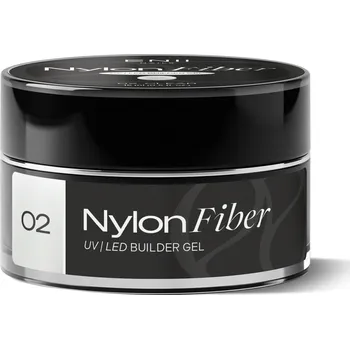 Umělé nehty ENII NAILS ENII Nylon Fiber Gel 02 Clear - stavební UV LED gel, 5 ml