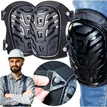 Chránič nohou Pracovní chrániče kolen Lewer gelové s nastavením a přídavnými polštářky