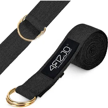 podložka na cvičení Popruh na jógu černý