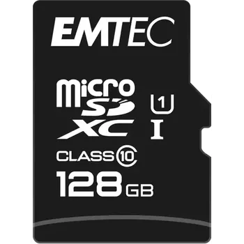 Paměťová karta EMTEC MicroSD Card 128GB SDXC CL.10 Gold + (ECMSDM128GXC10GP)