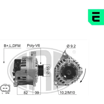 Alternátor Alternátor AGB EPA1588