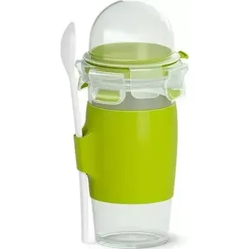 Dóza na potraviny Emsa CLIP GO Yoghurt 0.45 l zelená (3110600384)