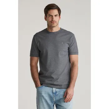 Pánské oblečení TRIČKO GANT SMALL STRIPE T-SHIRT EVENING BLUE