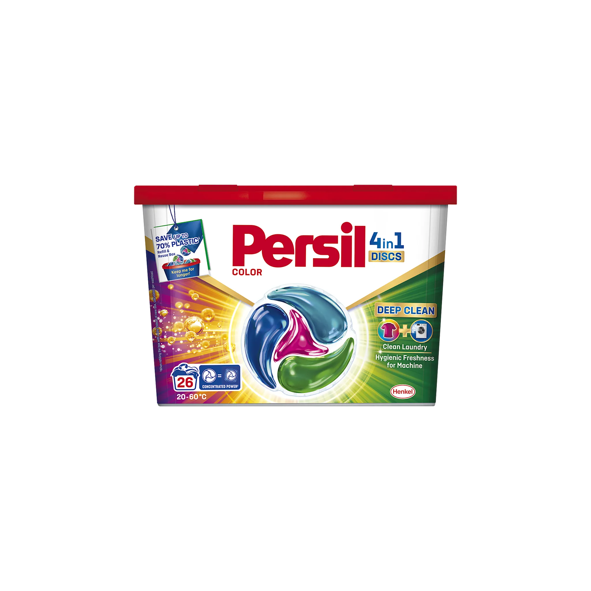 Fotografie 1 - Kapsle na praní Persil Discs Color 4v1 26 ks