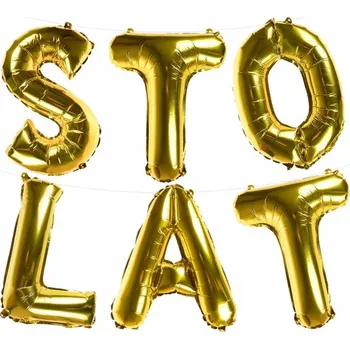 Fóliové balónky nápis "Happy Birthday"