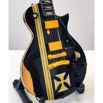 Elektrická kytara Miniatura kytary Music Legends PPT-MK064 James Hetfield Metallica ESP Iron Cross