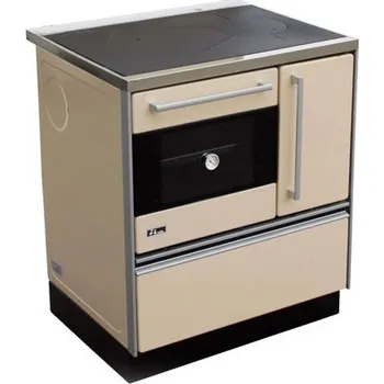 Sporák na tuhá paliva MBS - SD sporák SD ROYAL 720 PLUS ECO KRÉMOVÁ levý