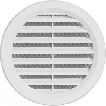 Větrací mřížka HACO Krycí mřížka VM 75 mm bílá