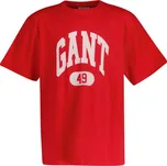 TRIČKO GANT 49 ARCH RELAXED T-SHIRT BRIGHT RED