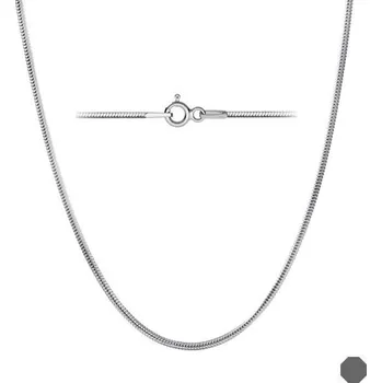 Řetízek Šperky4U Stříbrný řetízek - octagon hádě 0,9 mm - NB-7039-55