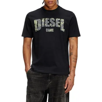 TRIČKO DIESEL T-ADJUST-R25 T-SHIRT BLACK