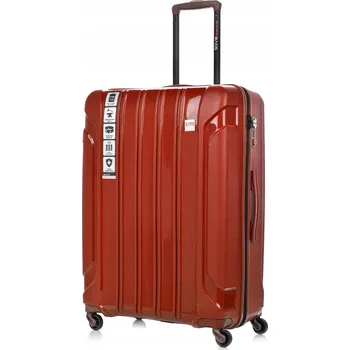 Velký kufr SwissBags Tourist 75 cm červený